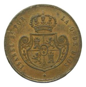 Isabel II. (1833 - 1868). 1848. 1/2 Real de ... 