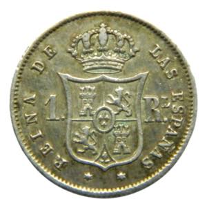 Isabel II. (1833-1868). 1852. 1 Real de ... 