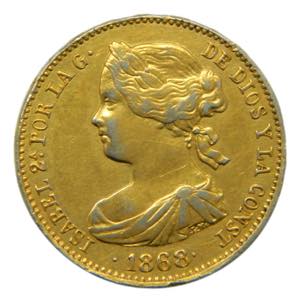 Isabel II (1833-1868). ... 