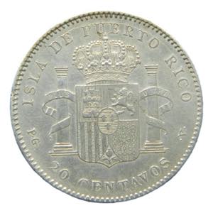 Alfonso XIII (1886-1931). 1895. PGV. 20 ... 