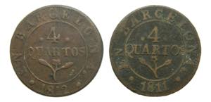 Lote 2 monedas José ... 
