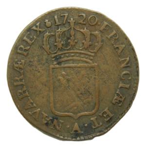 American colonial / France. Louis XV. 1720 ... 