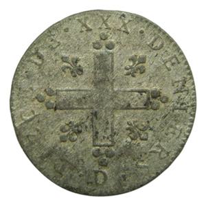 American colonial / France. Louis XIV. 1710 ... 