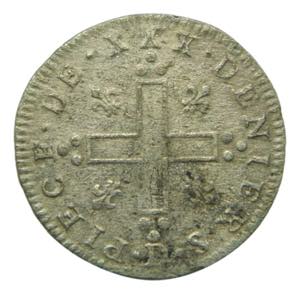 American colonial / France. Louis XIV. 1711 ... 