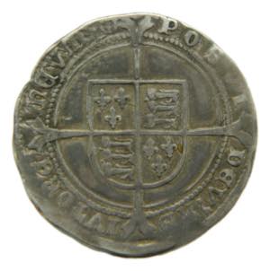 Edward VI. (1547-1553) Sixpence. Londres 2,9 ... 
