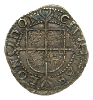 Elizabeth I (1558-1603), Silver Halfgroat. ... 