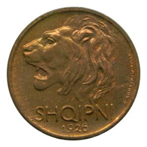 ALBANIA. 1926 R. 5 ... 