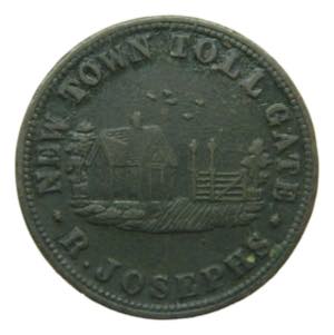 AUSTRALIA. 1855. 1/2 penny. Tasmania. New ... 