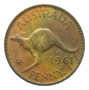 AUSTRALIA. 1961. Penny. ... 
