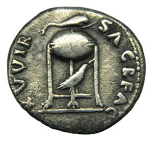 VITELIO. 69 d.C. Roma. Denario. Anv: A ... 