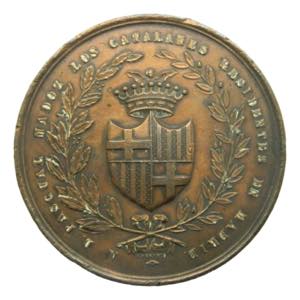 Medalla. 1854 . A. Pascual Madoz los ... 