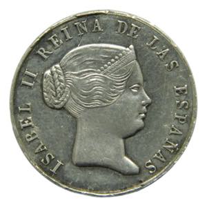 Medalla. Isabel II 1862 ... 
