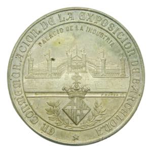 Medalla. 1888. Exposición universal de ... 