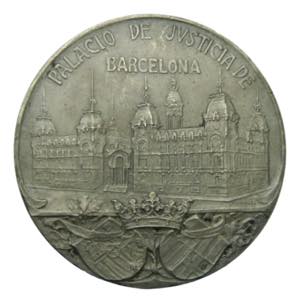 Medalla 1908. Inauguración Palacio de ... 