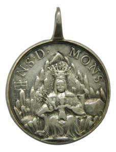Medalla Virgen de Montserrat-San Benito. ... 