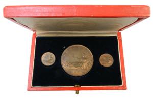 1969. Estuche con 3 ... 