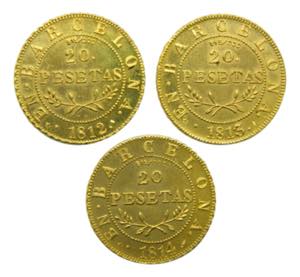 1973. Lote 3 medallas ... 