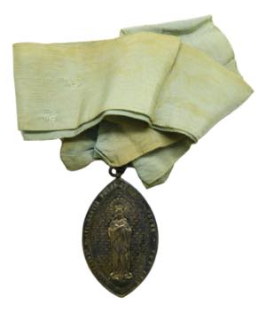 Medalla de la Congregación Mariana. Anv: ... 