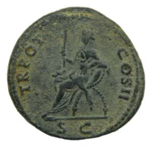 TRAJANO, emperador. 98-117 dC. Dupondio. ... 