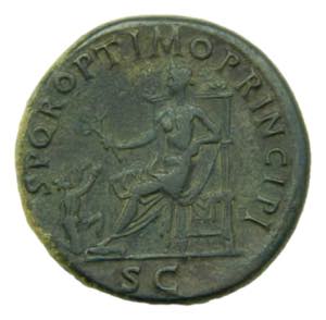 TRAJANO. Sestercio. (Ae. 24,16 gr / 33 mm). ... 
