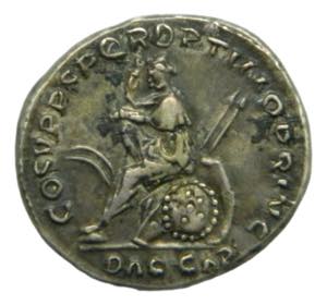 TRAJANO. Denario. Roma (103-111). Anv: Busto ... 