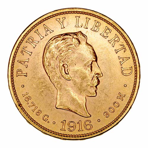 Cuba	 - 10 Pesos. AV. 1916. José ... 