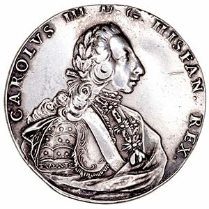 Carlos III - Medalla. ... 