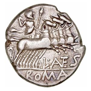 Antestia - Denario. AR. Roma. (136 a.C.). ... 