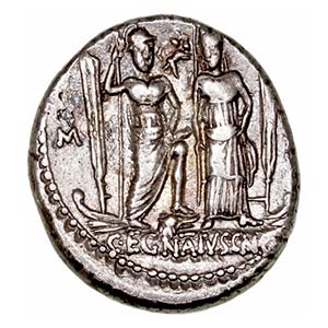Egnatia - Denario. AR. Roma. (75 a.C.). ... 