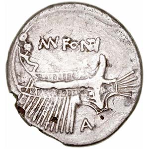 Fonteia - Denario. AR. (114-113 a.C.). ... 