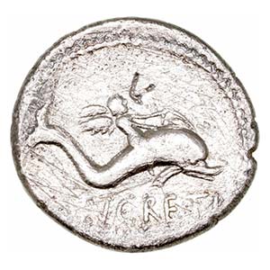 Lucretia - Denario. AR. Roma. (76 a.C.). ... 