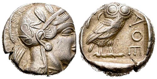 Attica. Atenas. Tetradracma. ... 