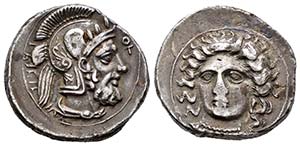 Cilicia. Tarso. Estátera. 380-375 a.C. ... 