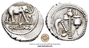 Julio César. Denario. 54-51 a.C. (Ffc-50). ... 