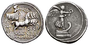 Augusto. Denario. 29-27 d.C. Roma. (Ffc-90). ... 