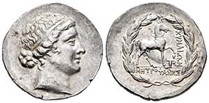 Aeolis. Kyme. Tetradracma. 150 a.C. ... 