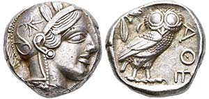 Ática. Tetradracma. 449-413 a.C. Atenas. ... 