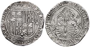 Fernando e Isabel (1474-1504). 8 reales. ... 