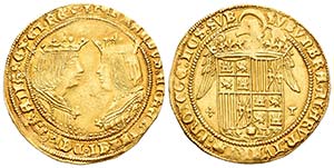 Fernando e Isabel (1474-1504). Doble ... 
