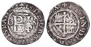 Felipe II (1556-1598). 1/2 real. México. O. ... 