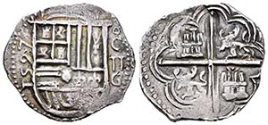 Felipe II (1556-1598). 2 reales. 1597. ... 