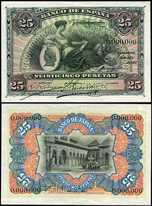 25 pesetas. 1907. Madrid. (Ed 2017-318M). 15 ... 