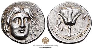 Caria. Rodas. Tetradracma. 229-205 a.C. (Sng ... 