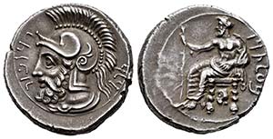 Cilicia. Tarso. Estátera. 379-374 a.C. ... 
