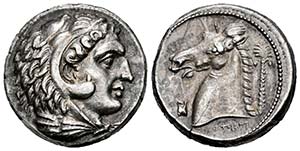 Sicily. Tetradracma. 300-289 a.C. Entella. ... 