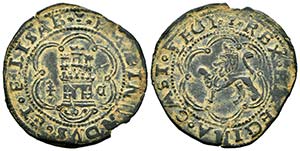 Catholic Kings (1474-1504). 4 maravedís. ... 