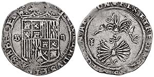 Catholic Kings (1474-1504). 2 reales. ... 