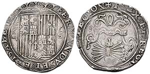 Catholic Kings (1474-1504). 4 reales. ... 