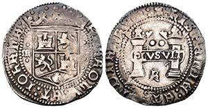 Charles-Joanna (1504-1555). 2 reales. ... 