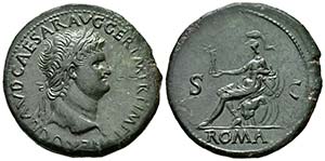 Nerón. Sestercio. 65 d.C. Roma. (Ric-273 ... 